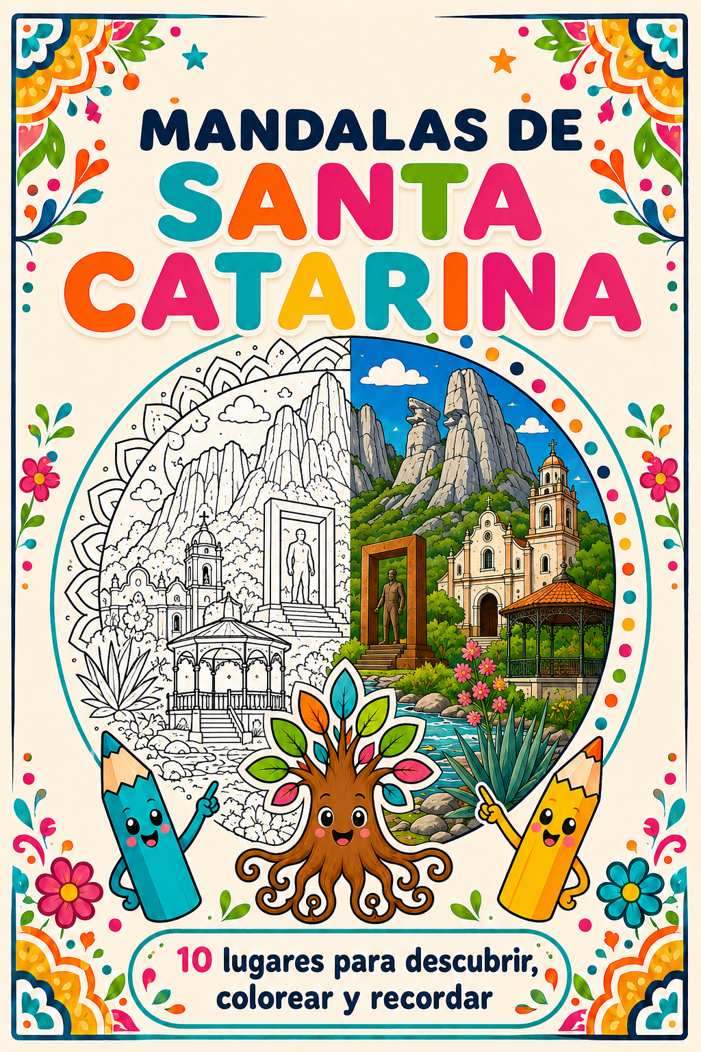 Mandala Infantil Santa Catarina