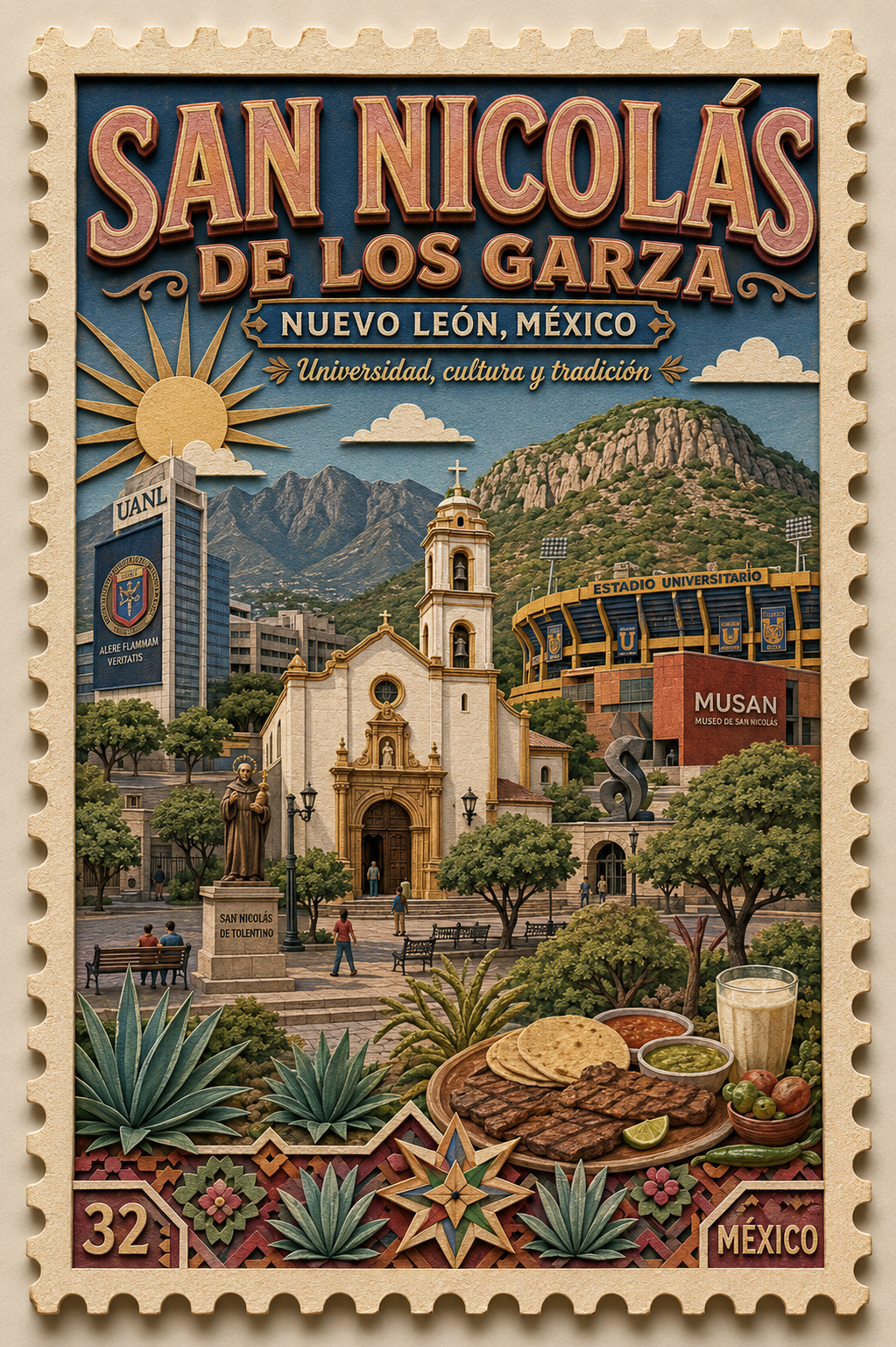 Postales de San Nicolás de los Garza