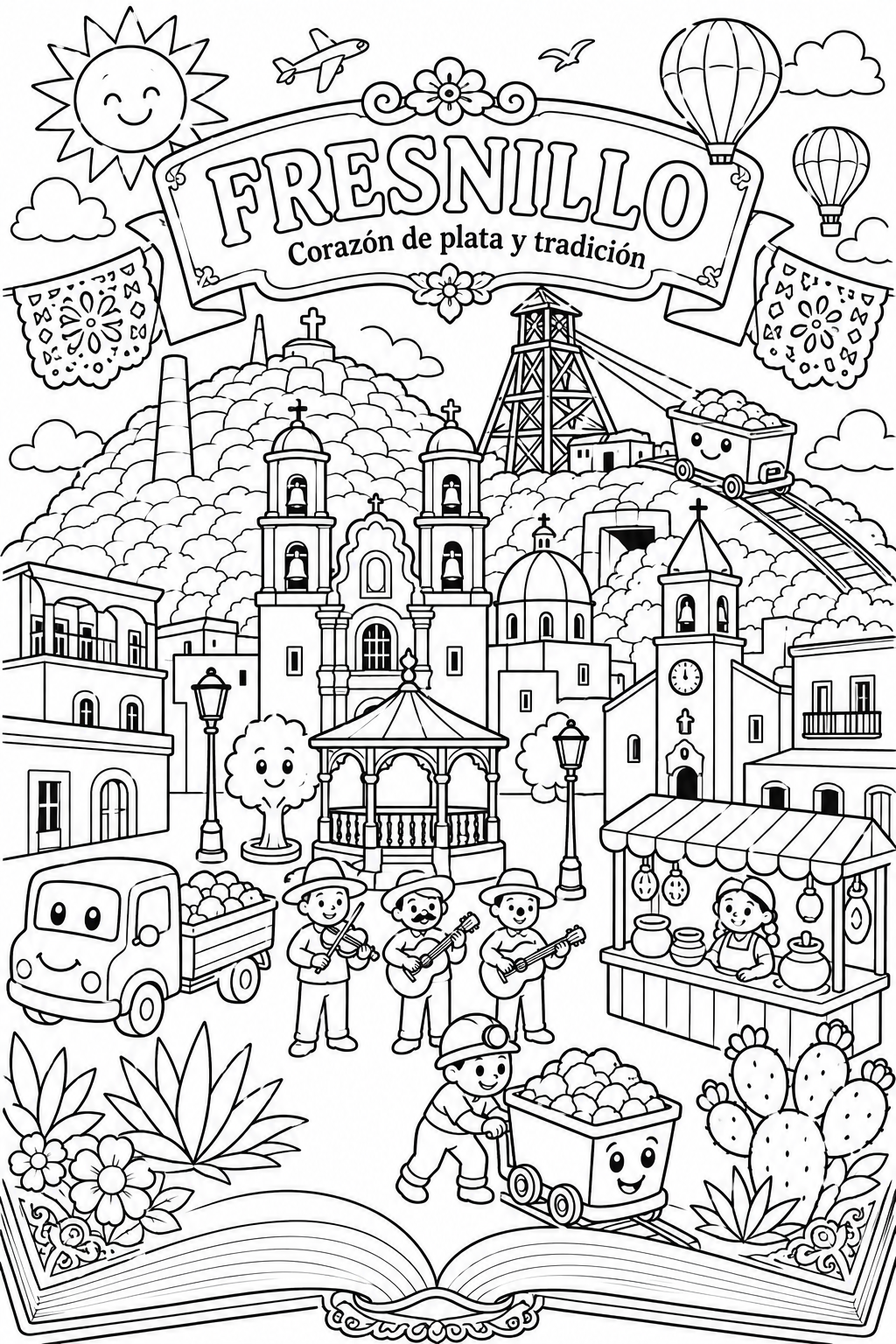 Mandala Infantil Fresnillo, Zac