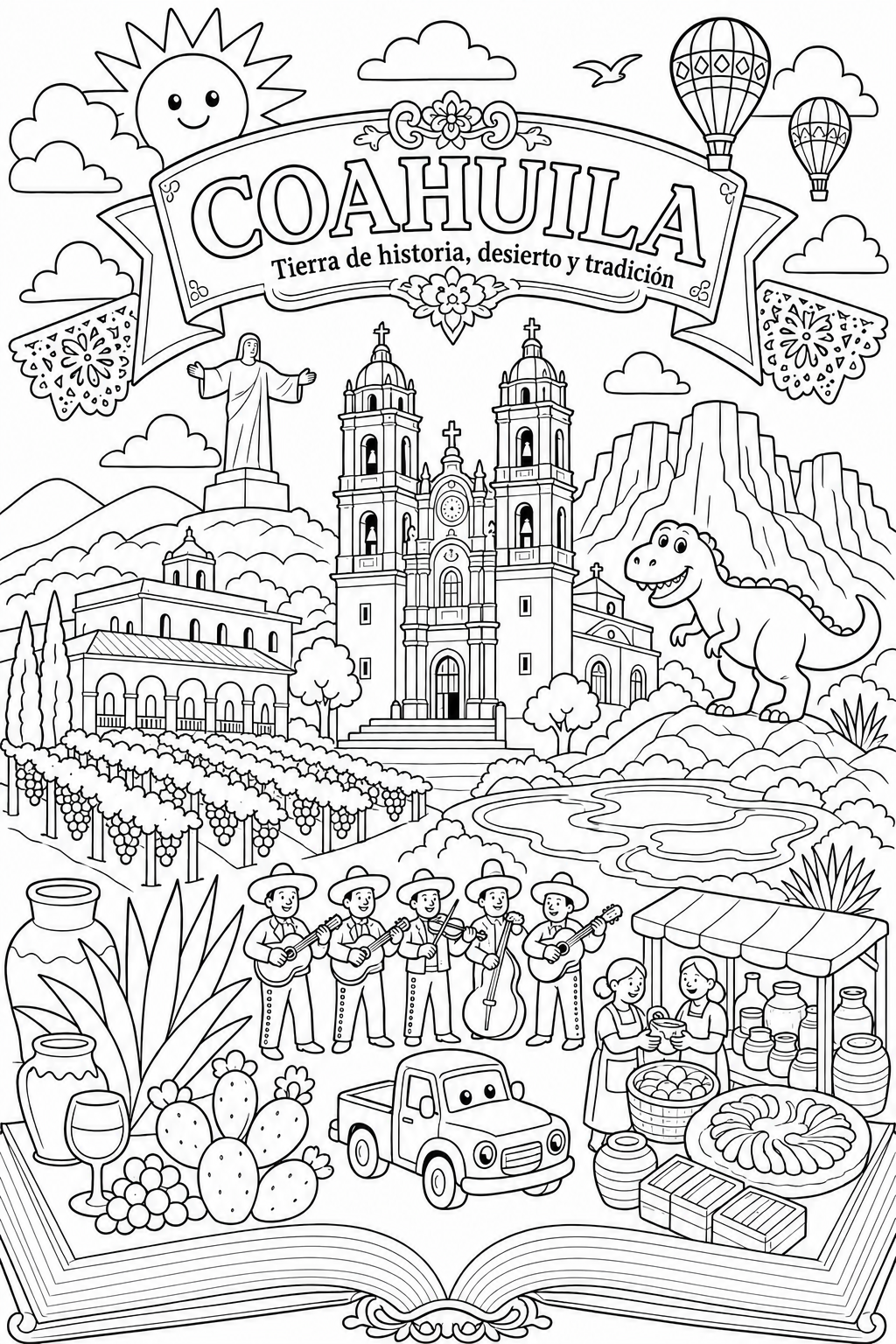 Mandala Infantil Coahuila