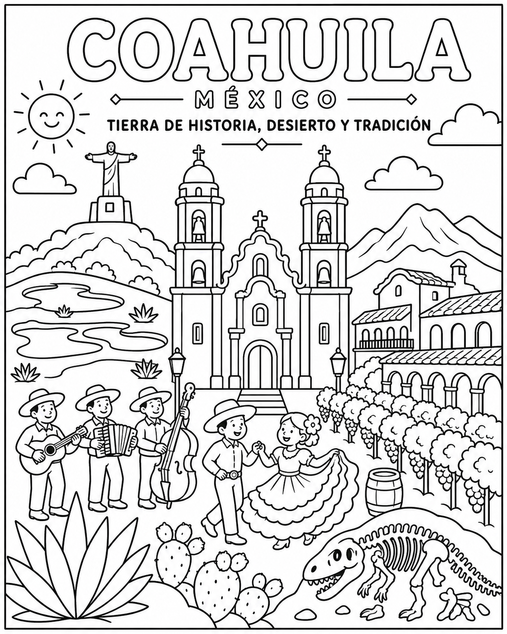 Mandala Infantil Coahuila