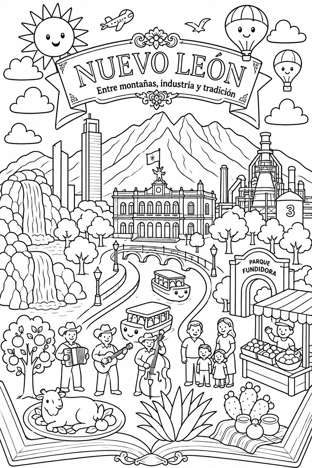 Mandala Infantil Nuevo León