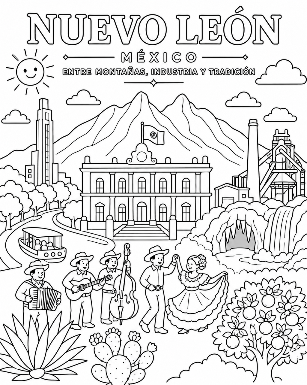 Mandala Infantil Nuevo León