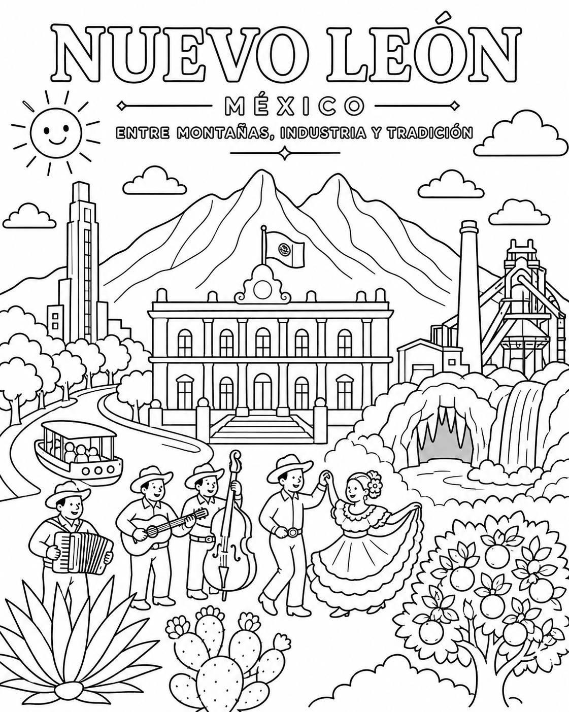 Mandala Infantil Nuevo León