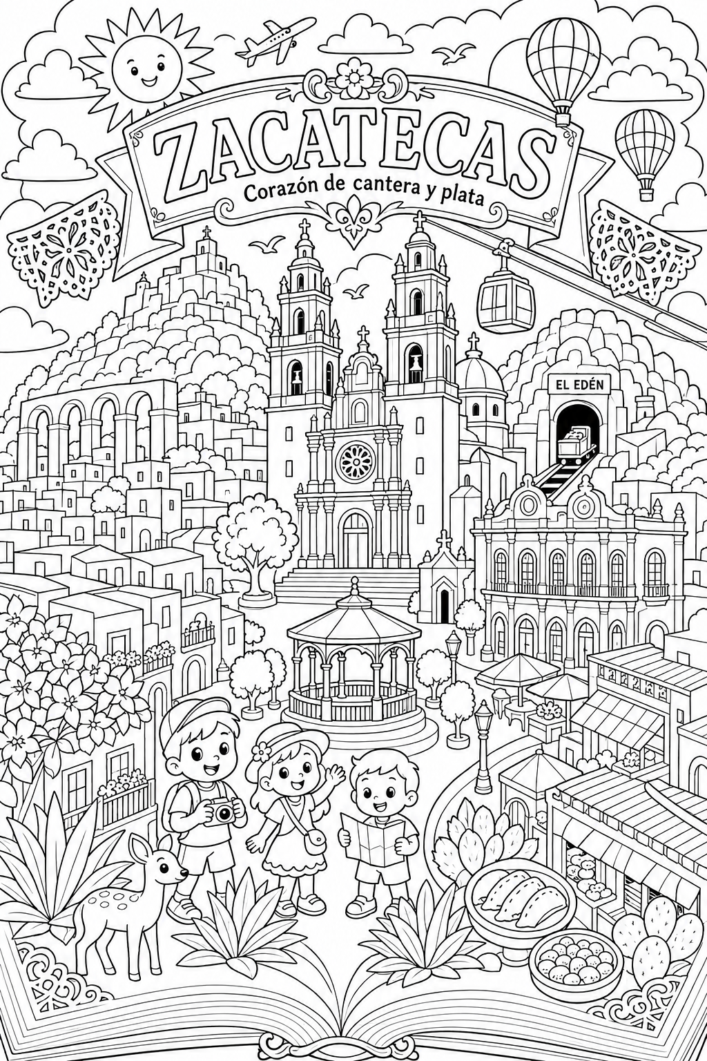 Mandala Infantil Zacatecas