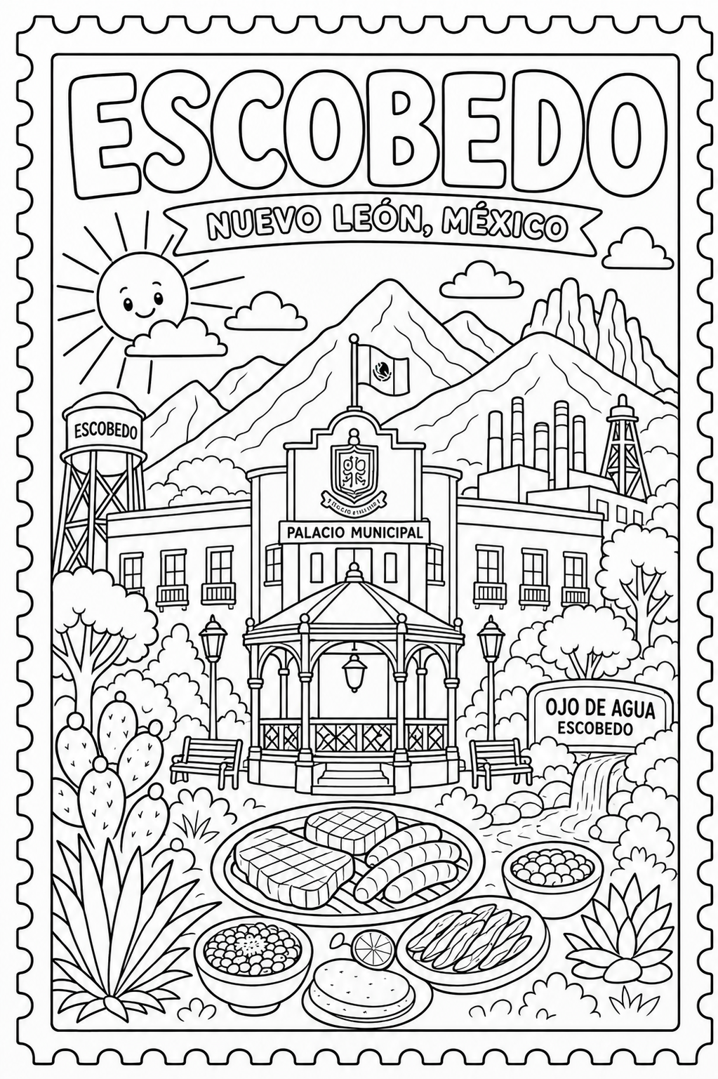 Mandala Infantil Escobedo