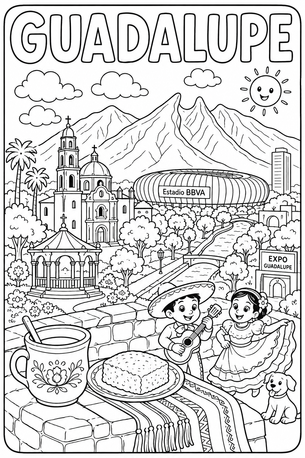 Mandala Adultos Guadalupe