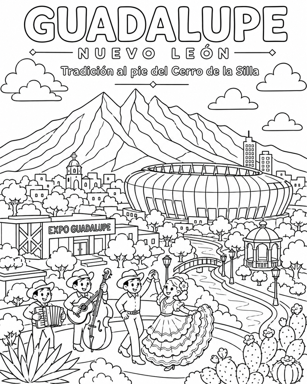 Mandala Adultos Guadalupe