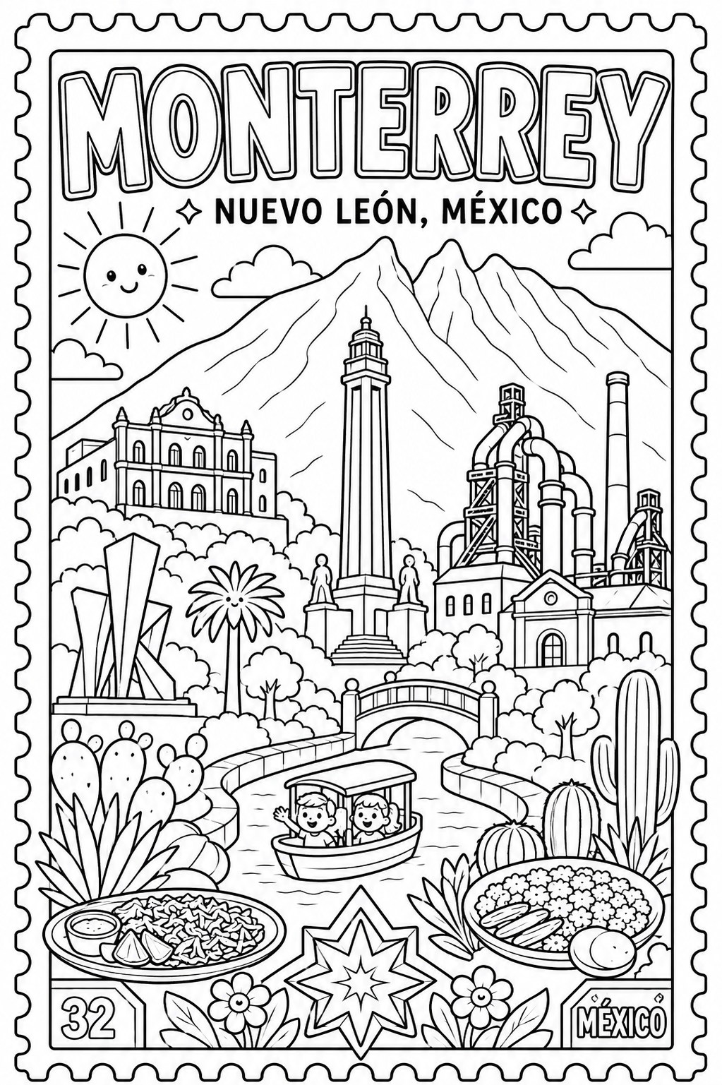Mandala Infantil Monterrey