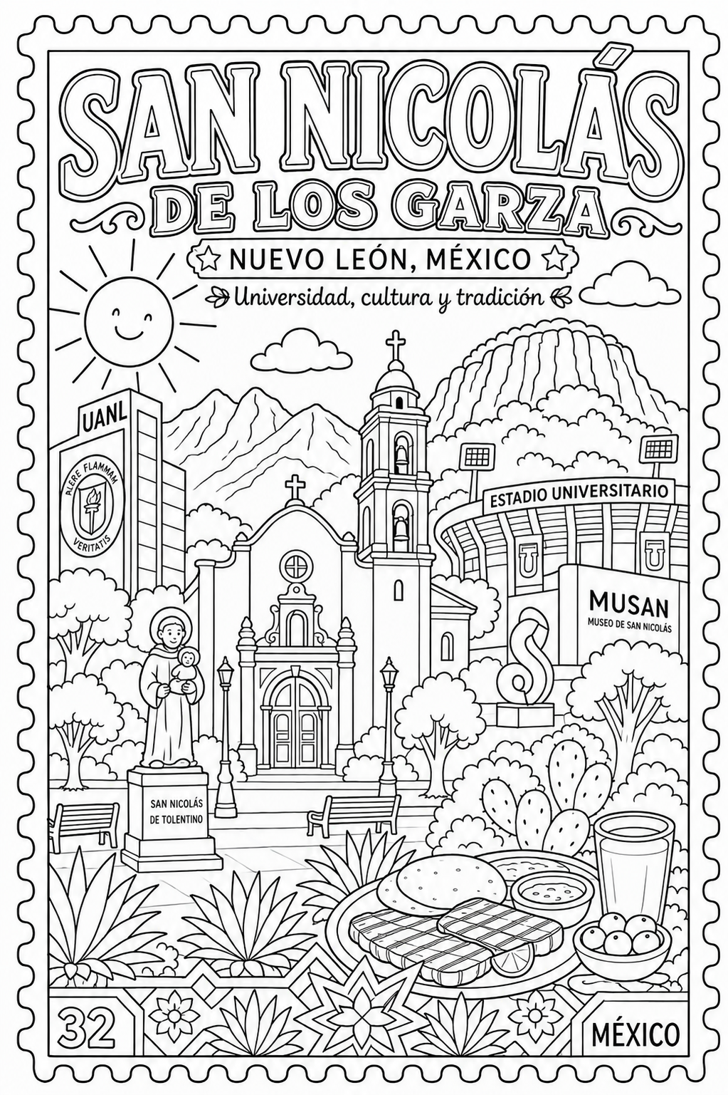 Mandala Infantil San Nicolás de los Garza