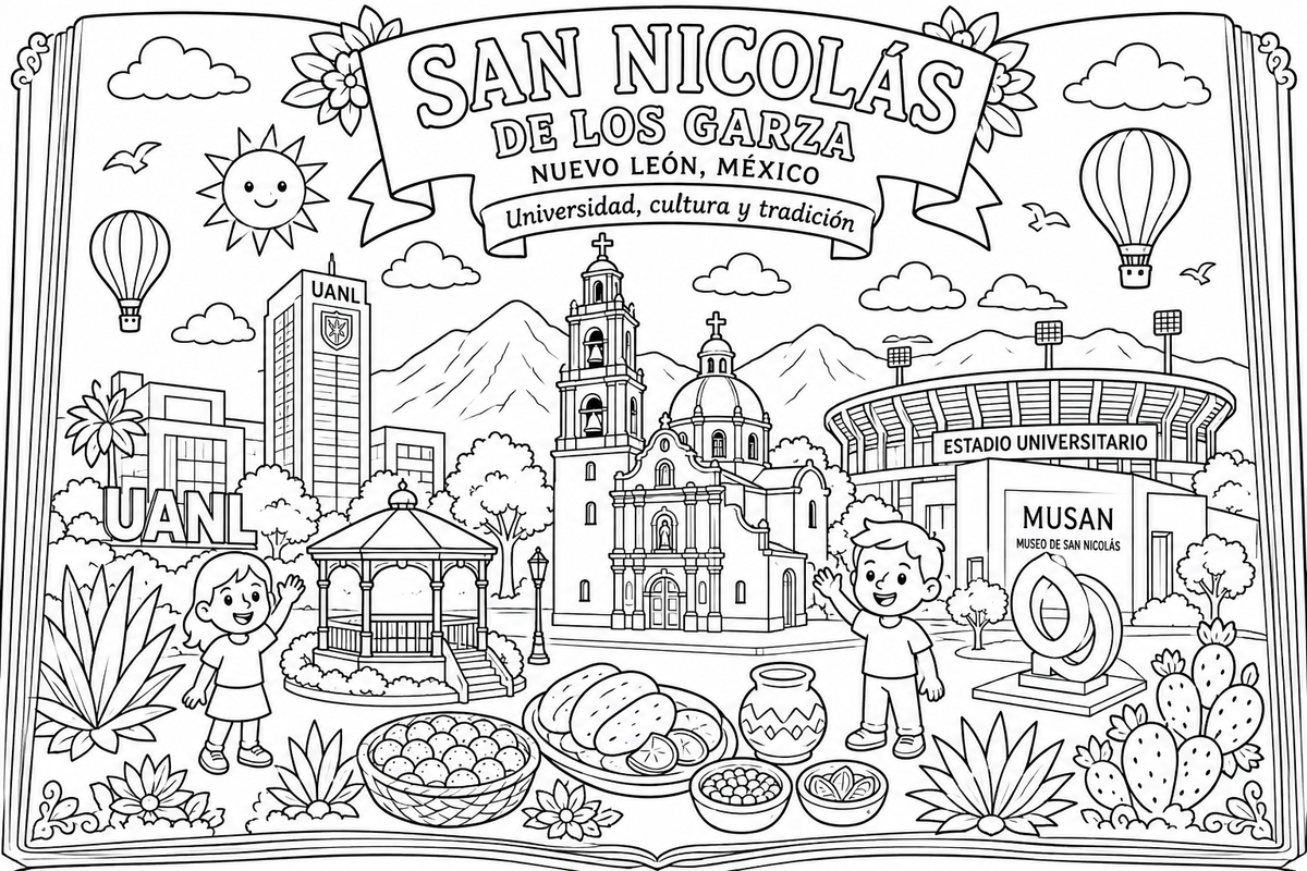 Mandala Infantil San Nicolás de los Garza