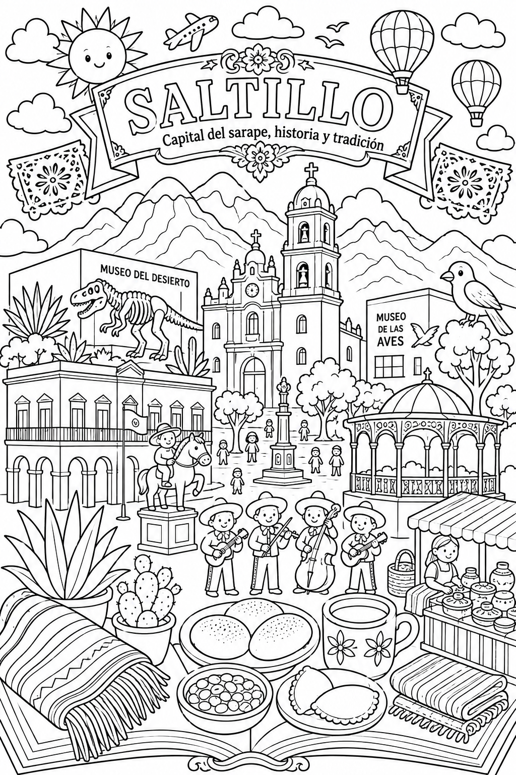 Mandala Infantil Saltillo