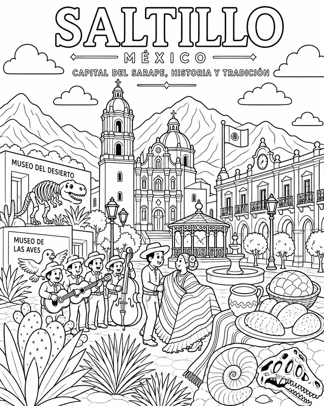Mandala Infantil Saltillo