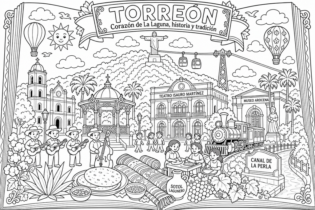 Mandala Infantil Torreón