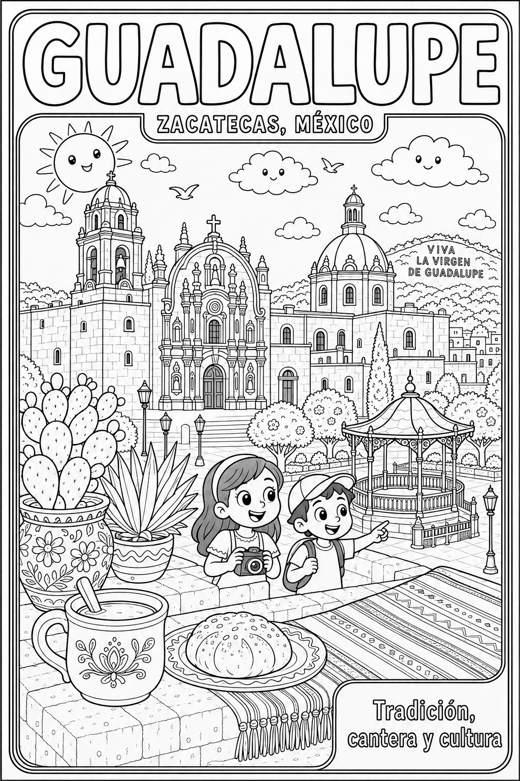 Mandala Infantil Guadalupe, Zac