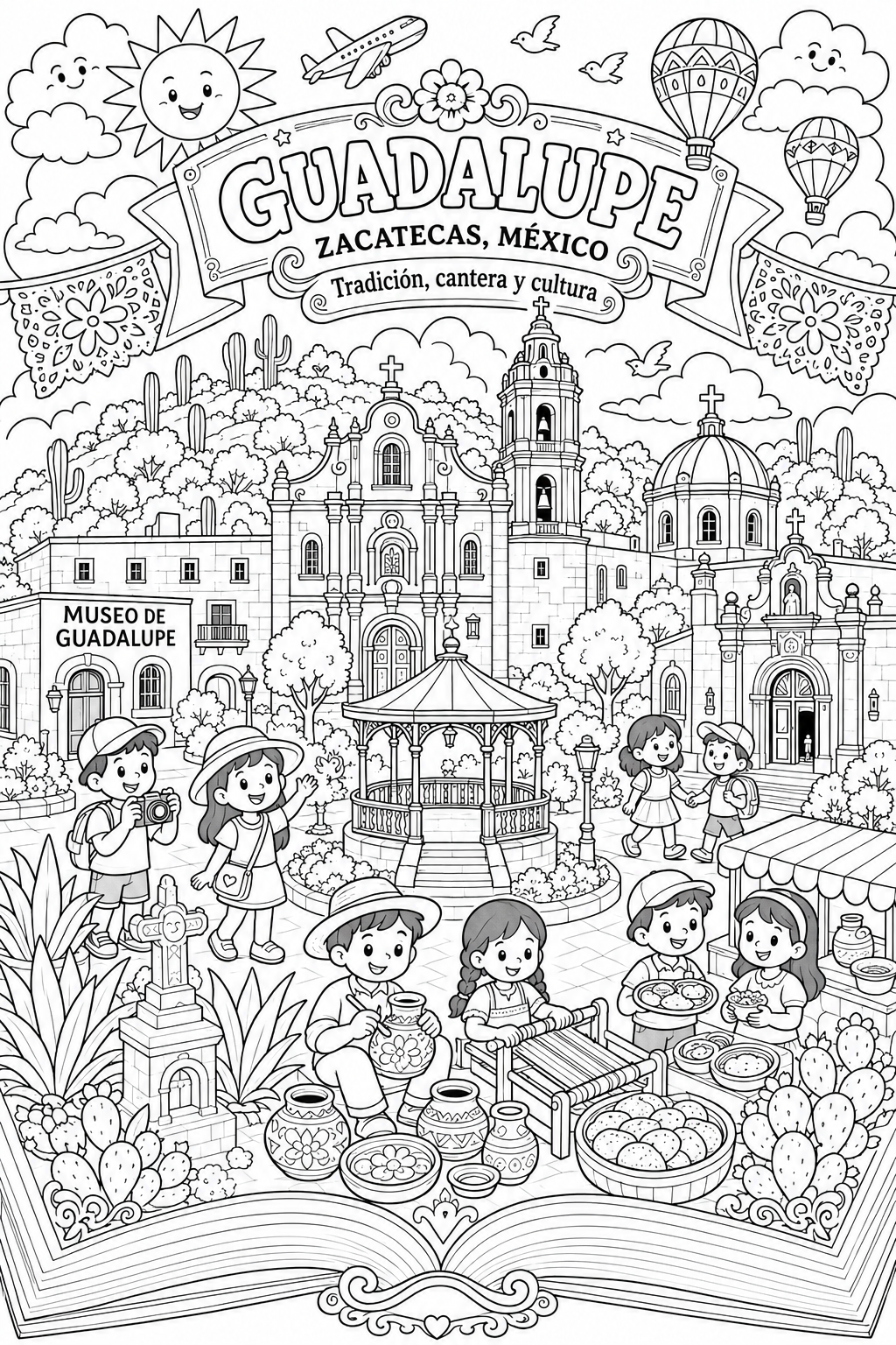 Mandala Infantil Guadalupe, Zac