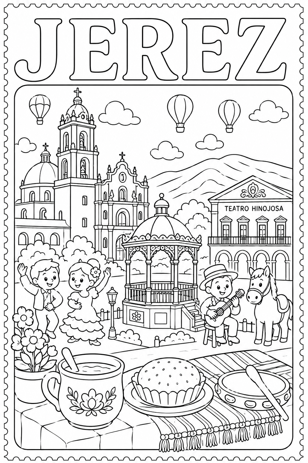 Mandala Infantil Jerez, Zac